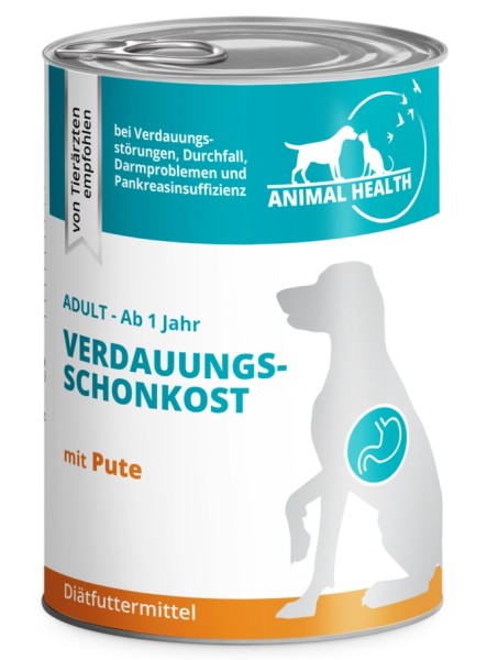 Animal Health Dog Verdauungsschonkost mit Pute 400 g