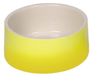 Nobby Keramik Napf Gradient gelb