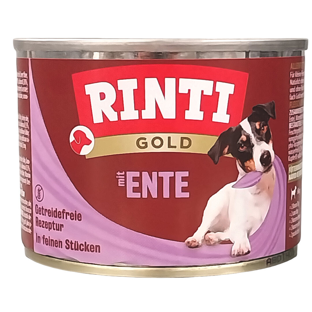 Rinti Gold mit Ente 185 g box