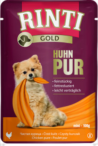 Rinti Gold Mini Pouch Huhn Pur 100 g