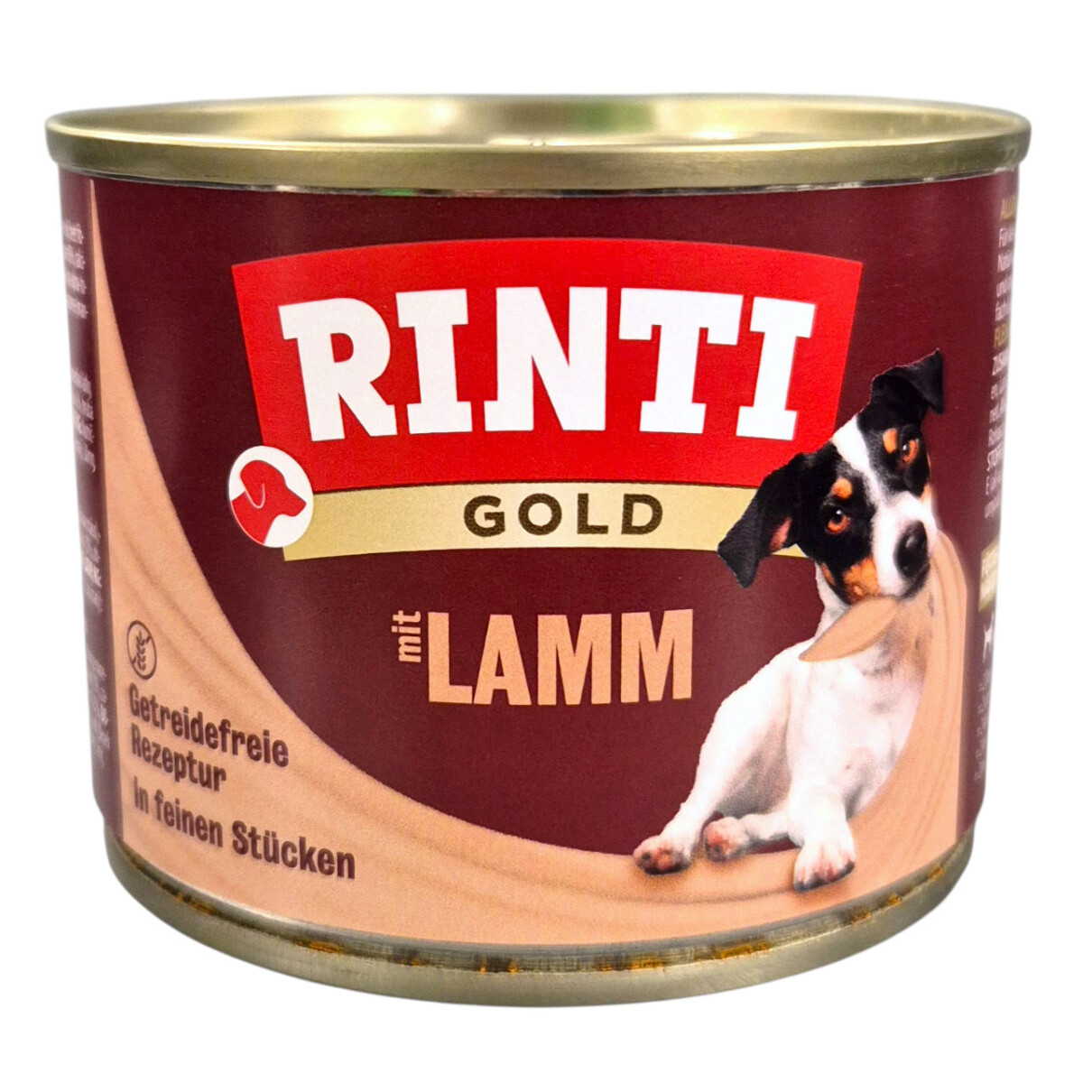 Rinti Gold mit Lamm 185 g box