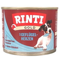 Rinti Gold mit Geflügelherzen 185 g