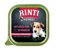 Rinti Feinest Geflügel pur und Schinken 150 g