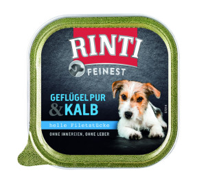 Rinti Feinest Gefl&uuml;gel pur und Kalb 150 g