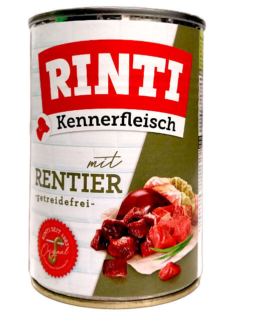 Rinti Kennerfleisch mit Rentier box