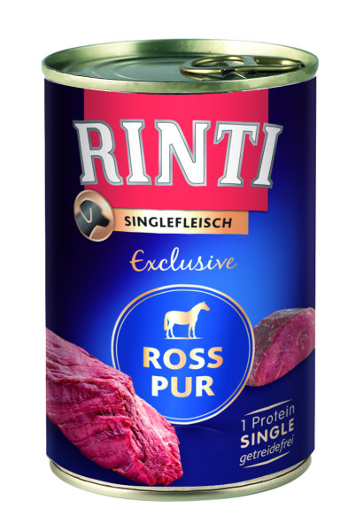 Rinti Singlefleisch Ross Pur 400 g