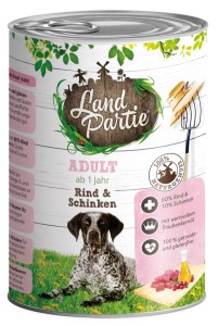 LandPartie Dog Rind + Schinken
