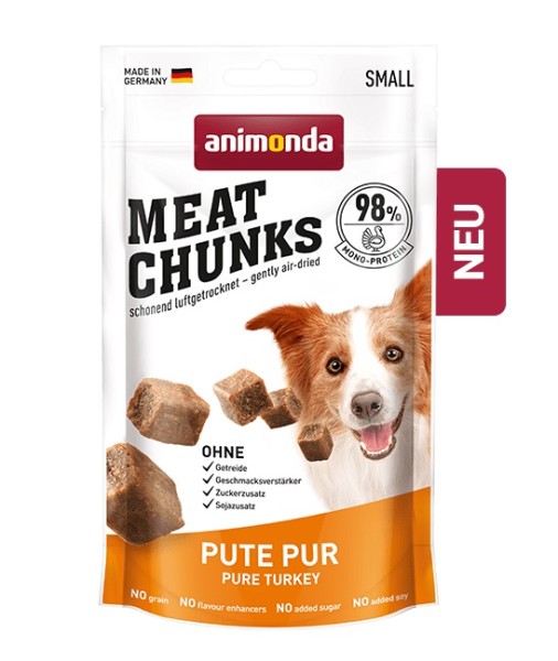 Animonda Snack Meat Chunks Pute pur 60 g