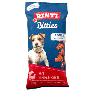 Rinti Bitties adult mit Huhn & Kalb 75 g