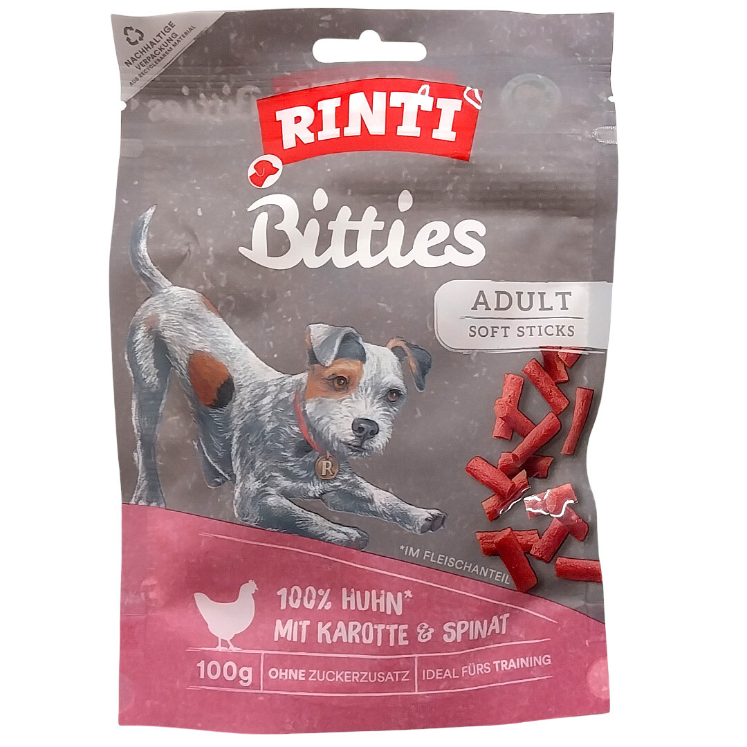 Rinti Bitties Huhn mit Karotte & Spi box