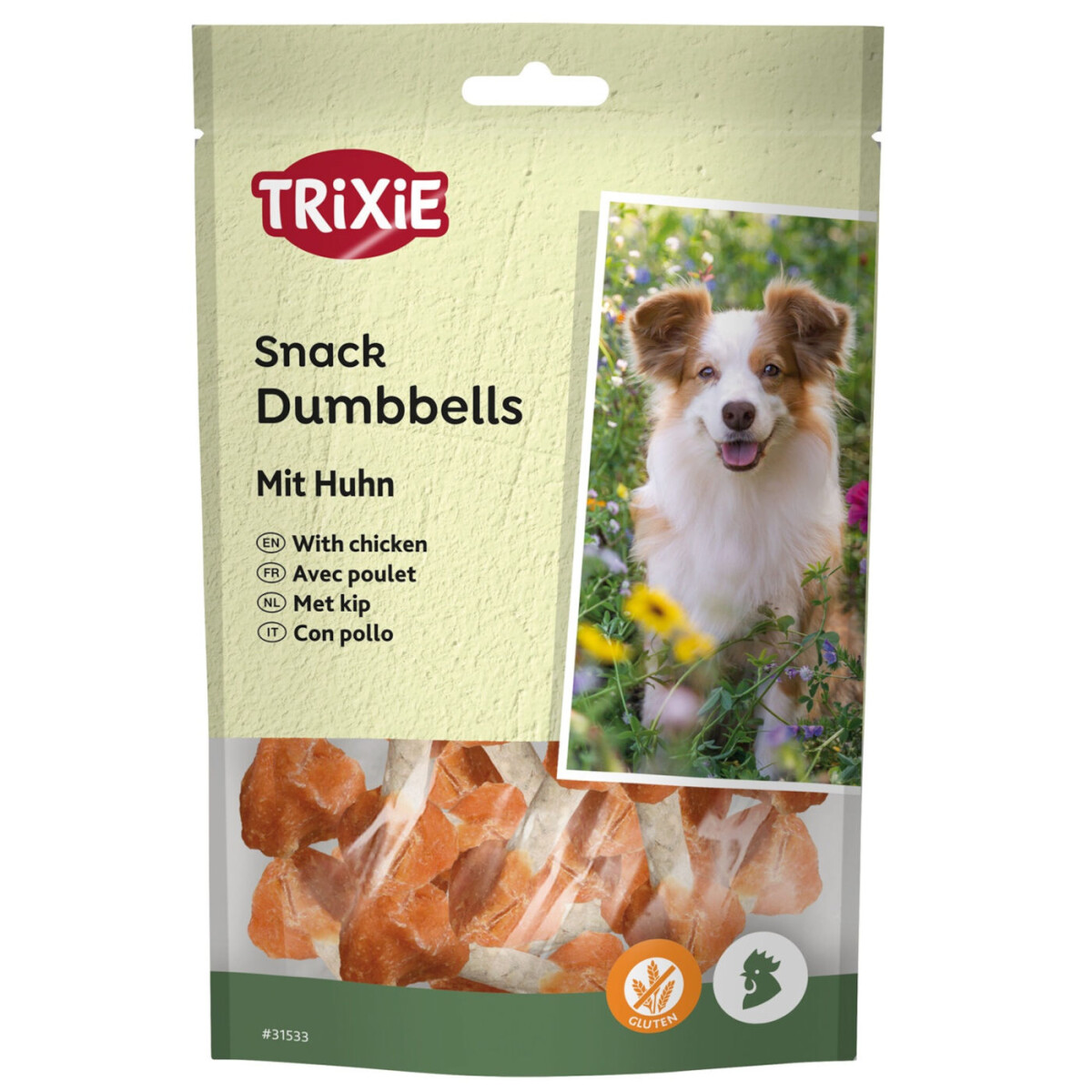 Trixie Snack Dumbbells mit Huhn 100 g box