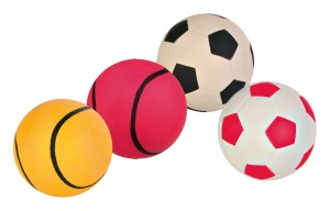 Trixie Dog Spielzeug Ball Moosgummi 9 cm