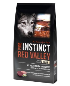 Pure Instinct Red Valley Maxi Junior Huhn + Ente 12 kg