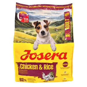 Josera mit Huhn + Reis Adult mini 900 g
