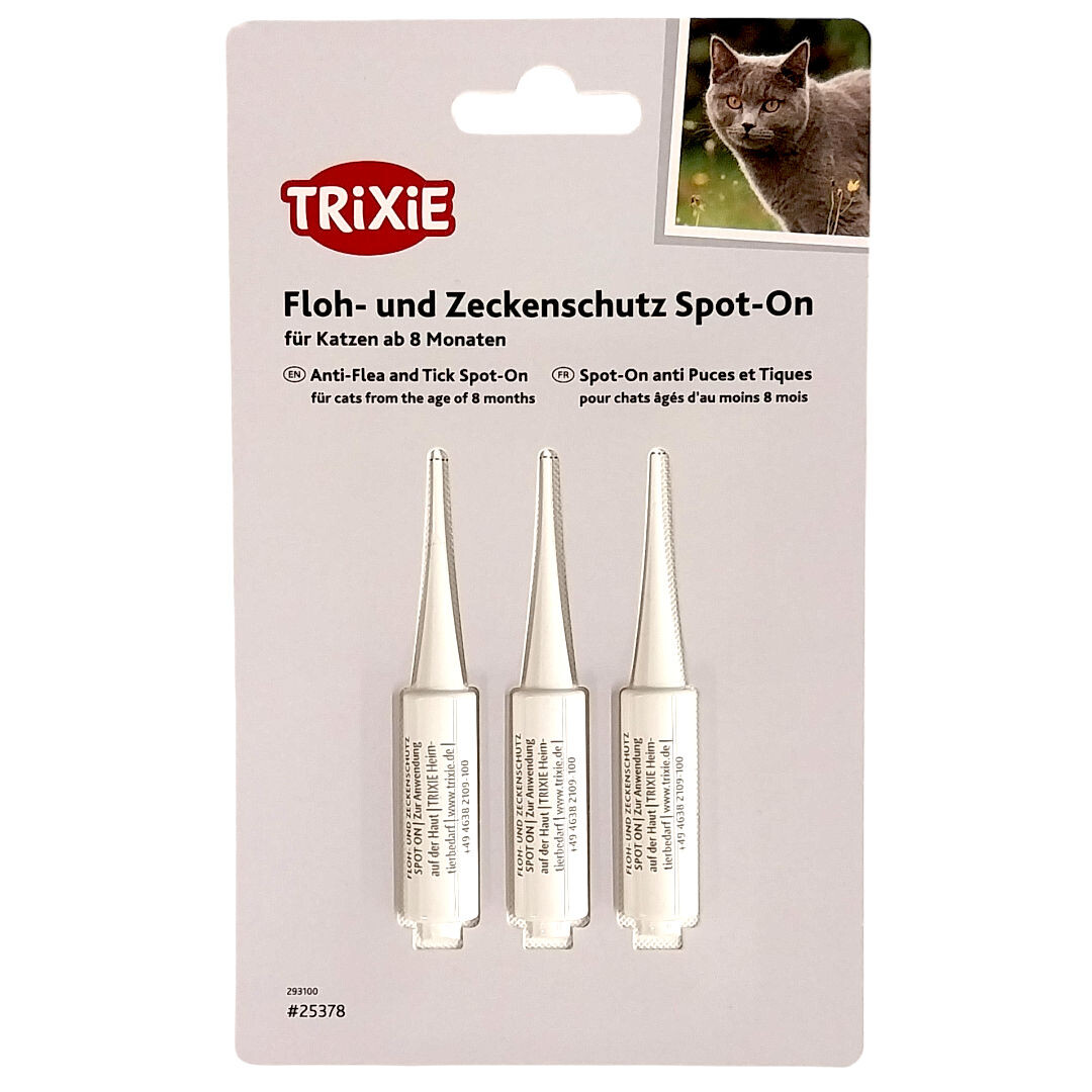 Trixie Cat Floh- und Zeckenschutz Spot on 3 x 1 ml