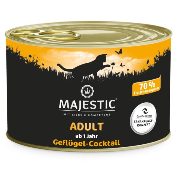 Majestic Cat Geflügel Cocktail 200 g