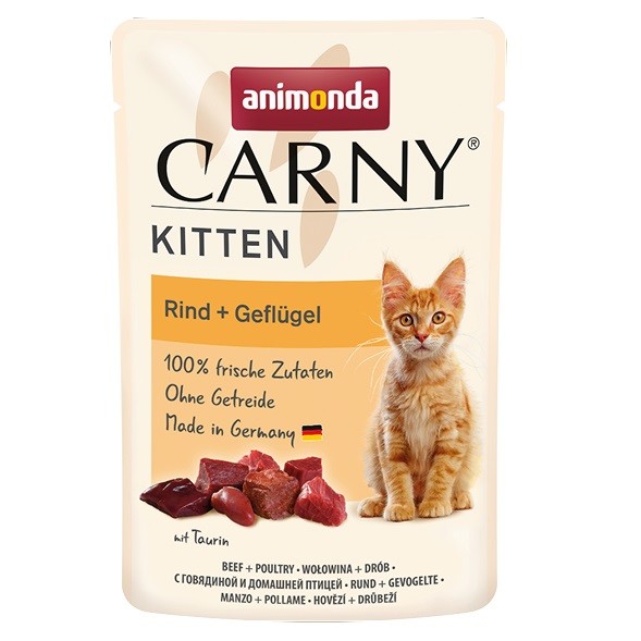 Animonda Carny Kitten Rind + Geflügel 85 g