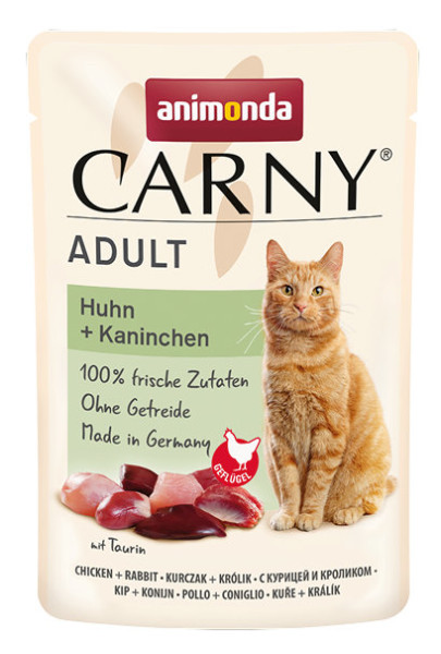 Animonda Carny adult Huhn + Kaninchen 85 g