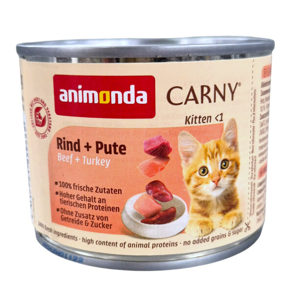 Animonda Carny Kitten Rind + Pute