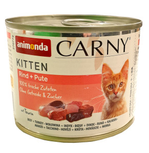 Animonda Carny Kitten Rind + Pute