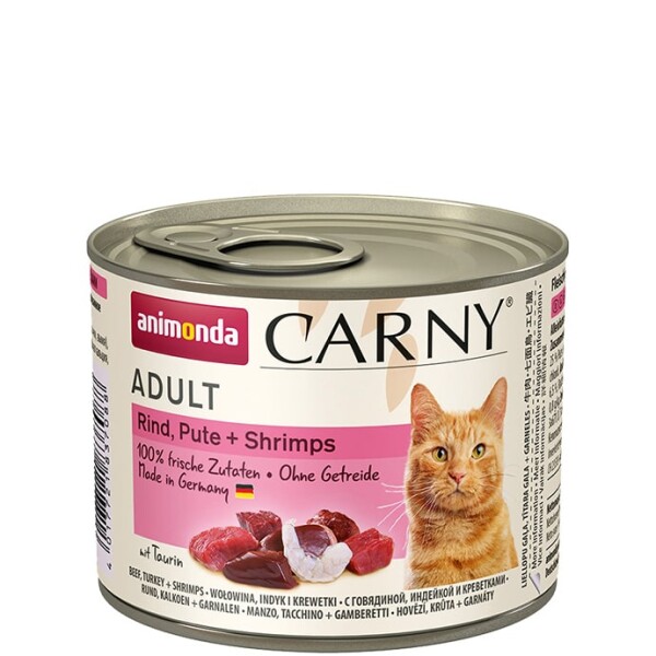 Animonda Carny Rind, Pute + Shrimps