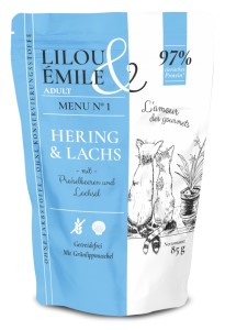 Lilou &amp; Emile Hering + Lachs 85 g
