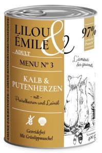 Lilou & Emile Kalb + Putenherzen 400 g