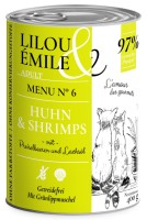 Lilou & Emile Huhn + Shrimps 400 g