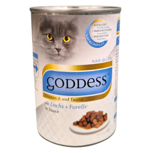 Goddess Cat mit Lachs + Forelle 415 g