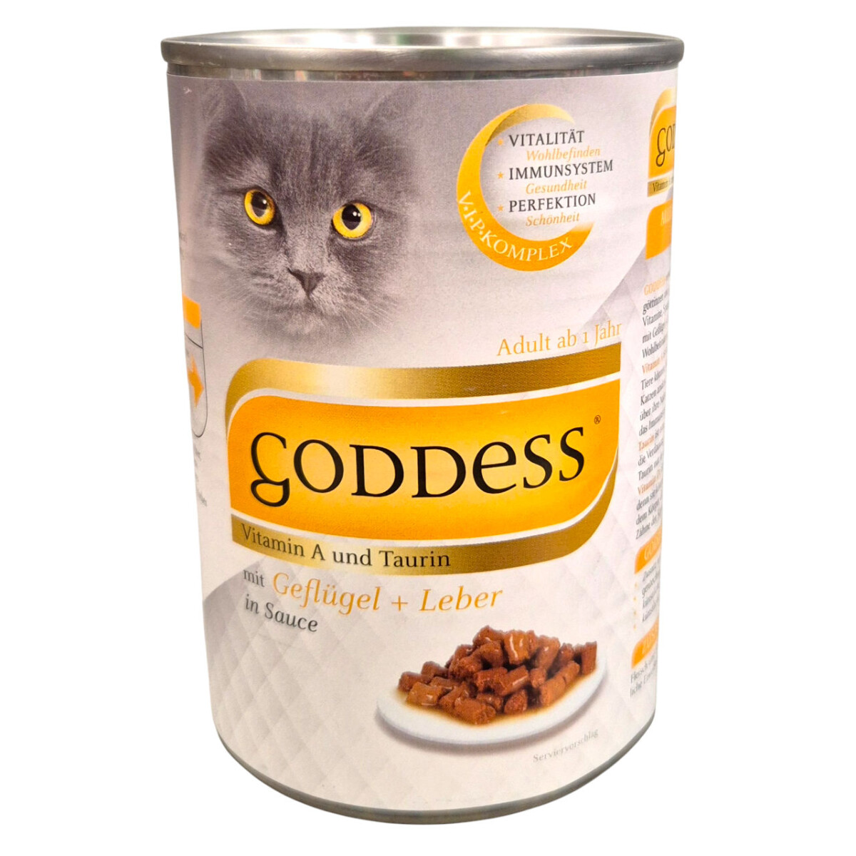 Goddess Cat mit Geflügel + Leber in box