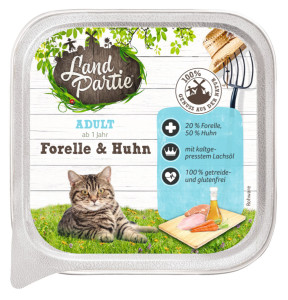 LandPartie Schale Forelle + Huhn 100 g