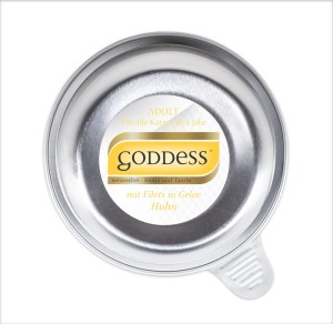 Goddess mit Filets in Gelee Huhn 85 g