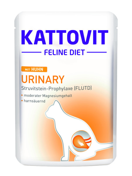Kattovit Feline Diet Urinary mit Huhn 85 g