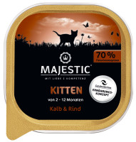Majestic Schale Kitten Kalb + Rind 100 g