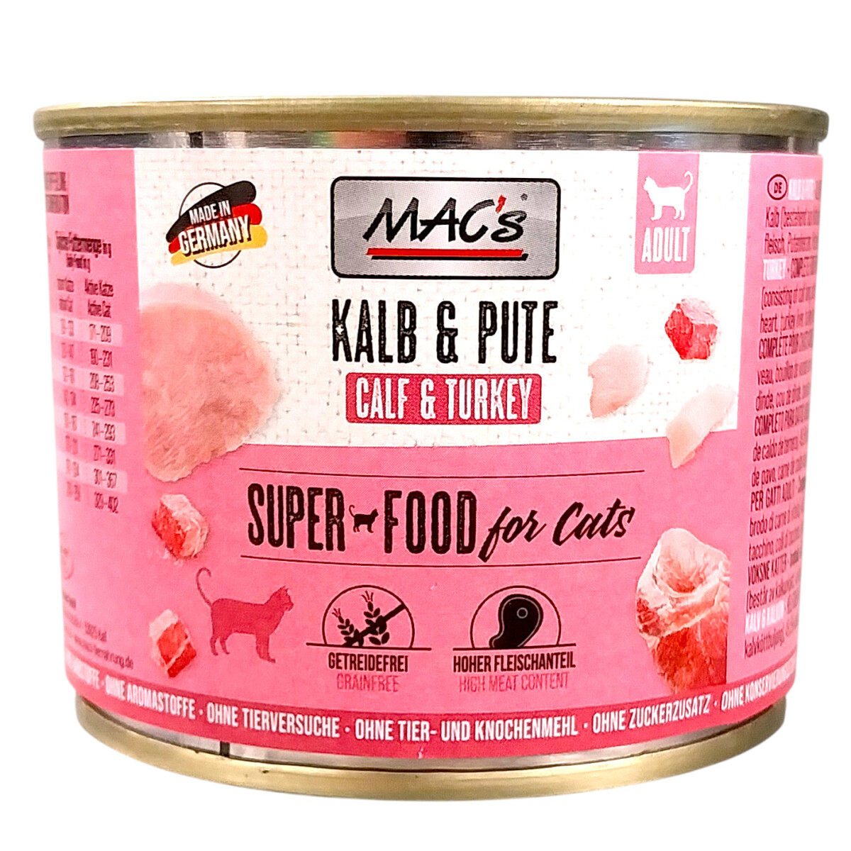 Macs Cat Kalb & Pute