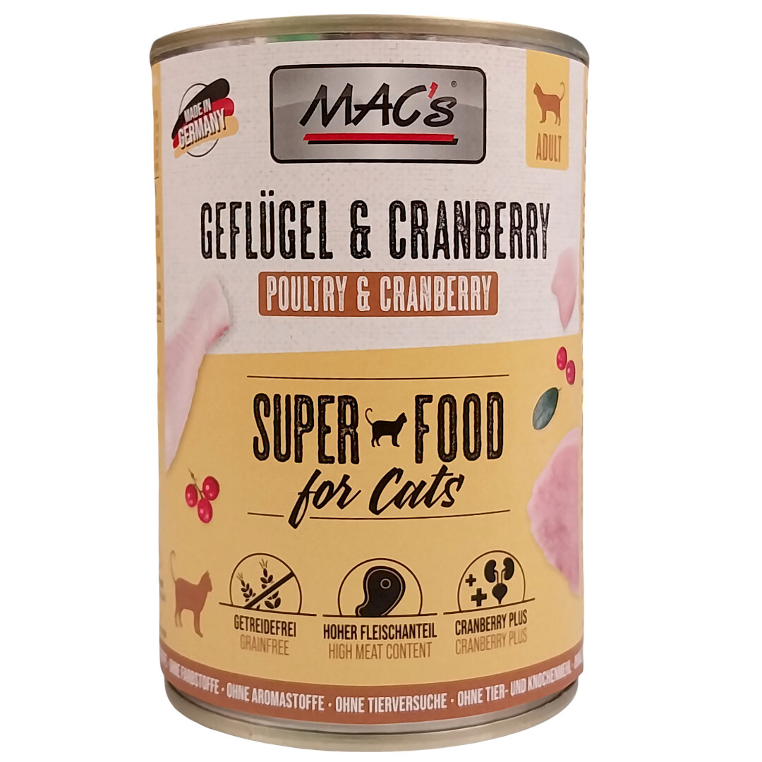Macs Cat Geflügel & Cranberry