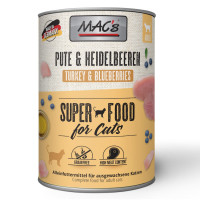 Macs Cat Pute & Heidelbeeren SuperFood 400 g