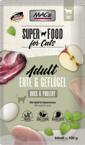 Macs Cat Superfood Ente &amp; Gefl&uuml;gel 100 g