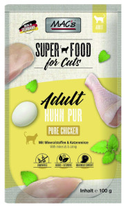 Macs Cat Superfood Pouch Huhn pur 100 g