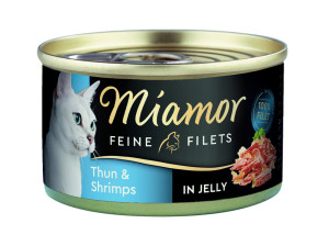 Miamor Feine Filets Thun & Shrimps 100 g