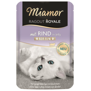 Miamor Ragout Royale Kitten mit Rind in Jelly 100 g