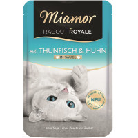 Miamor Ragout Royale mit Thunfisch & Huhn in Sauce 100 g
