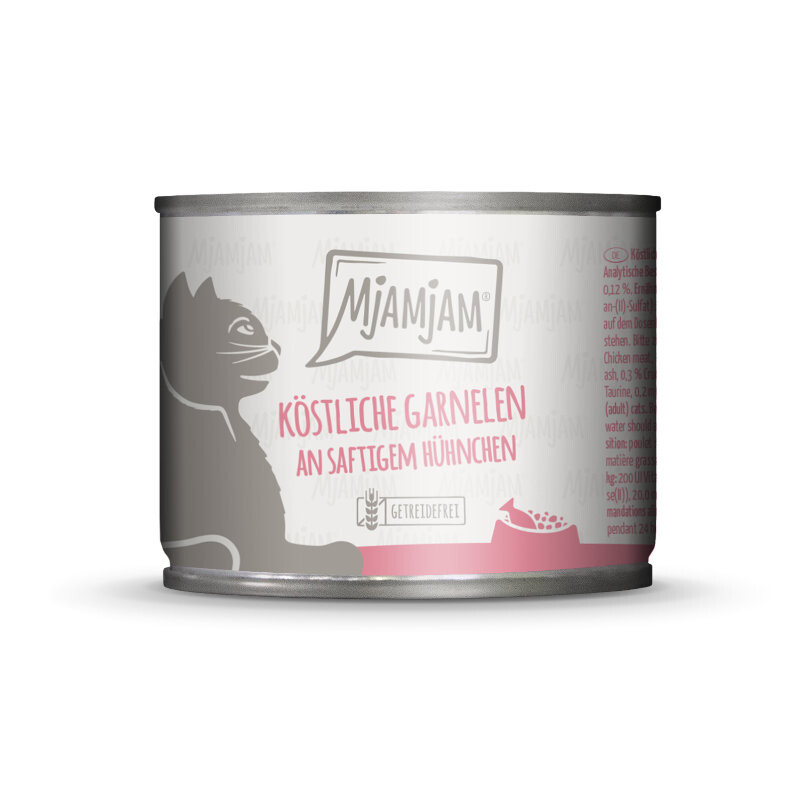 Mjamjam köstliche Garnelen an saftigem Hühnchen