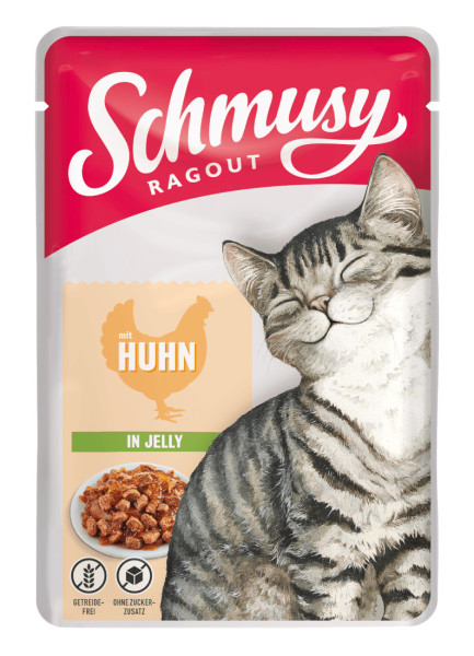 Schmusy Ragout mit Huhn in Jelly 100 g