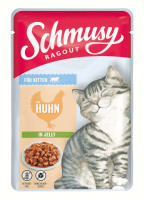 Schmusy Ragout Kitten mit Huhn in Jelly 100 g