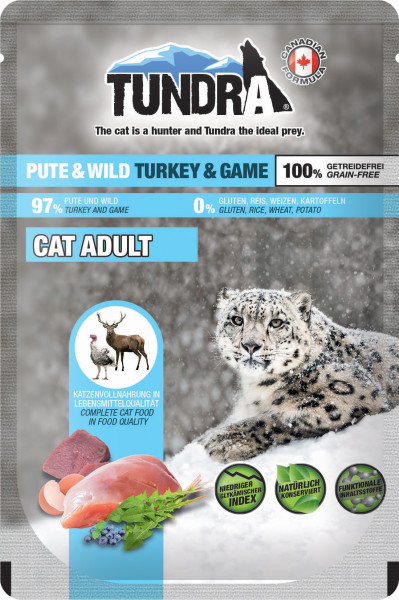 Tundra Cat PB Pute + Wild 85 g
