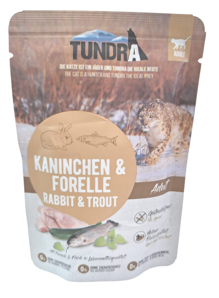 Tundra Cat PB Kaninchen + Forelle 85 g
