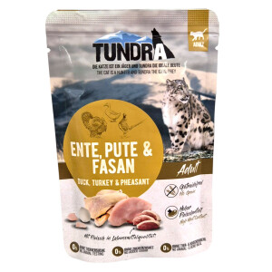 Tundra Cat PB Ente, Pute + Fasan 85 g