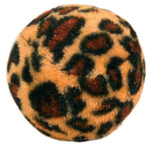 Trixie Katzen Spielzeug B&auml;lle mit Leopardenmuster