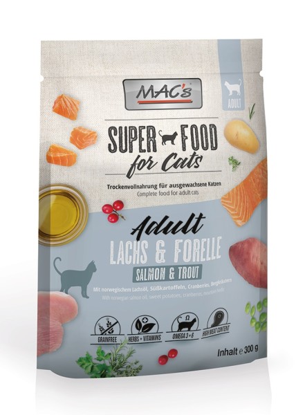 Macs Cat Superfood Adult Lachs & Forelle